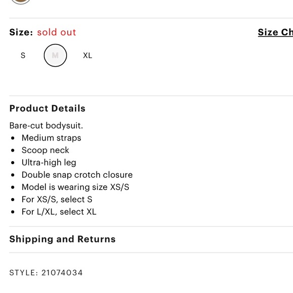 🔸 Ardene 🔸 high leg thong bodysuit - Picture 3 of 10